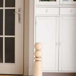 Handmade Wood Table Legs Unfinished Ash, Oak, Birch - 540mm - thumbnail 2