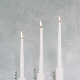 Medium Modern Concrete Taper Holder - thumbnail 2