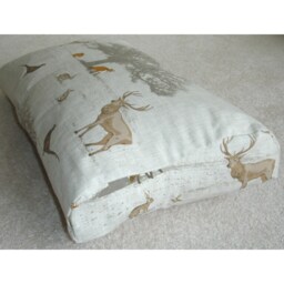 Tempur Original Pillow Cover Only 50x31cm Case Neck Pedic Orthopaedic Pillowcase Woodland Stag Fox Rabbit Squirrel Owl Cushion Sham Medium - thumbnail 2