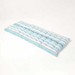 Luxury Striped Bench Cushion - Osaka, New England, Multi Stripe, 2 & 3 Seater, Cotton, Indoor/Outdoor, Machine Washable, Oeko-Tex?? Certified - thumbnail 2