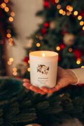 Gingerbread Christmas Soy Candle Vegan Natural Festive Gift For Her Winter Spicy - thumbnail 1