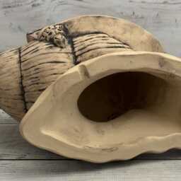 Whimsical Snail Church Night Light - Unique Ceramic Fairy House Lamp - thumbnail 4
