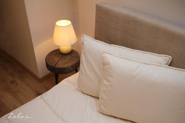 Organic Wool Pillow - Handmade Queen Size Bed - 20x30 - image 1
