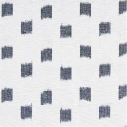 Kufri Rex in Natural Designer Pillow Cover, Geometric Dot Off White/Black Cushion Covers, High End Pillow, Boho Tribal Decorative Pillows - thumbnail 2