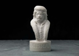 Marble Bust Of Rembrandt Statue Carved Figurine Artist Sculpture - thumbnail 1