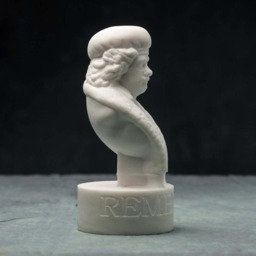 Marble Bust Of Rembrandt Statue Carved Figurine Artist Sculpture - thumbnail 4