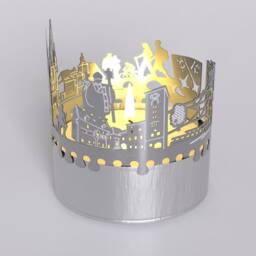 Regensburg Skyline Shadow Play - Captivating Candle Attachment For A Stunning Souvenir Perfect Gift Fans - thumbnail 4