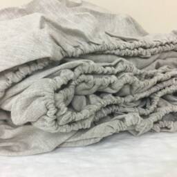Natural Linen Bed Sheets in Undyed Linen, Medium Weight Top Sheet, Fitted Pillow Cases Twin, Queen, King Or Custom Size - thumbnail 2