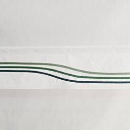 Window Valance Curtain - Modern White Green Cotton Geometric Topper, Minimalist Dark Valence For Living Room Bathroom, Custom - thumbnail 3