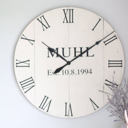 Personalized Farmhouse Wall Clock Large 36 - thumbnail 4