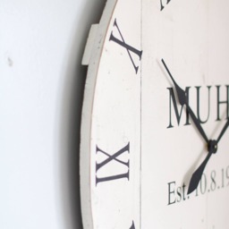 Personalized Farmhouse Wall Clock Large 36 - thumbnail 3