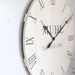 Personalized Farmhouse Wall Clock Large 36 - thumbnail 2