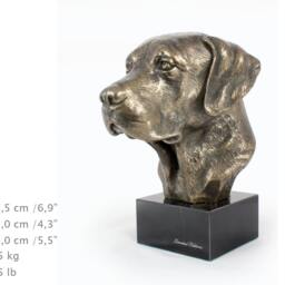 Labrador Retriever, Dog Marble Statue, Limited Edition, Artdog. Made Of Cold Cast Bronze. Perfect Gift. Limited Edition - thumbnail 4