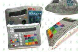 Knitted Beat Machine Pillow Pattern Mpc 2000xl & Maschine Mk 2 - PDF Pattern - thumbnail 1