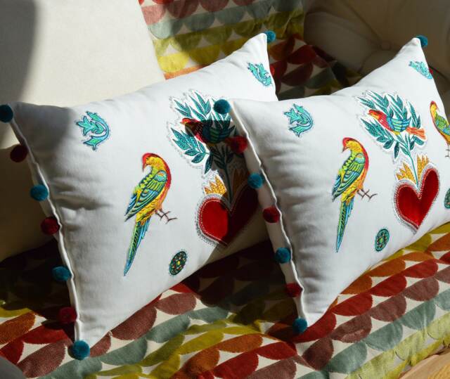 "Velvet Pillow Cover 16"" X 24" - image 1