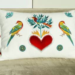 "Velvet Pillow Cover 16"" X 24" - thumbnail 2