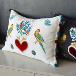 "Velvet Pillow Cover 16"" X 24" - thumbnail 4