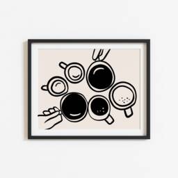 Gallery Wall Set, Print Sets, Trendy Art Posters, Art, Set Of 6, Prints, Home Decor Ideas, Living Room Wall, Unframed - thumbnail 4