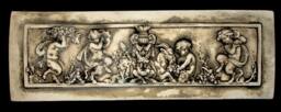 Chernb Angel Cupid Eros Antique Wall Sculpture Home Art - thumbnail 1