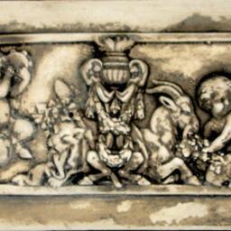 Chernb Angel Cupid Eros Antique Wall Sculpture Home Art - thumbnail 2
