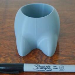 Sleepy Sloth Succulent Planter 3D Printed Desk Decor - thumbnail 4