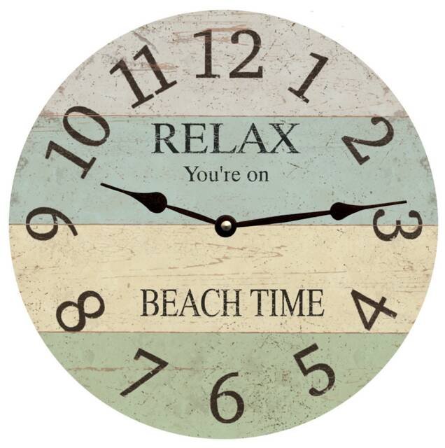 Relax-Beach Time-Clock - image 1