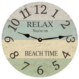 Relax-Beach Time-Clock - thumbnail 1