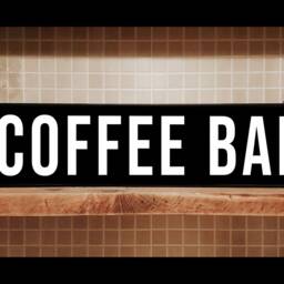 Large Coffee Bar Sign Framed Metal Retro Wall Art - thumbnail 2
