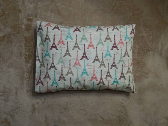 Paris Colorful Pillow Case/ Newborn Toddler Children Kids Case/Boy's /Girls Pillowcase - image 1