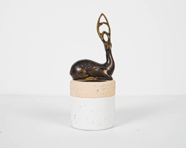 Deer Bronze Sculpture, 4 - image 1