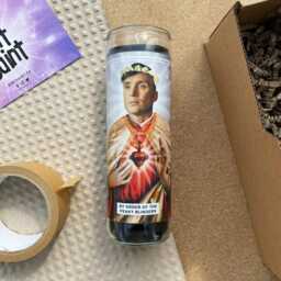 Saint Cillian Murphy Prayer Candle Scented Vegan Soy Wax, 120Hr Burn - thumbnail 2