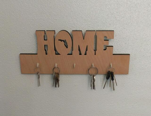 Wall Decor, Key Holders, Rack, State, Home, Wedding Gift, Christmas Housewarming Gift, Christmas Gift, Home Decor - image 1