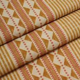 Bespoke Roman Blinds - Made To Measure With Arlo Stripe Fabric Custom Shades - thumbnail 4