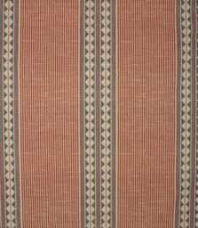 Bespoke Roman Blinds - Made To Measure With Arlo Stripe Fabric Custom Shades - thumbnail 1