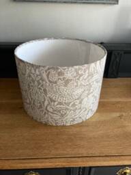 William Morris Strawberry Thief Pure Sage Luxury Lamp Shade. Bespoke. Handmade Table Or Pendant Shades in 20cm, 30cm Or 40cm - thumbnail 3