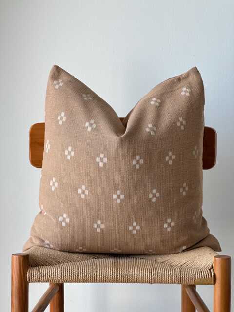 Neutral Natural Color & Fiber Pillow Cover - image 1