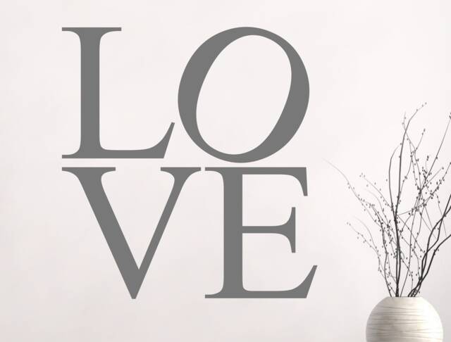 Love Letters Wall Sticker, Stickers, Decal, Art, Decor - image 1