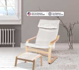 Poang Cover, Chair Slipcover, Replacement Custom Made - thumbnail 1