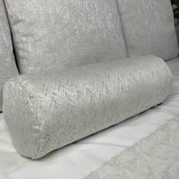 "Bella 100% Duck Feather Cushion Bolster 16"" X 6" - thumbnail 1