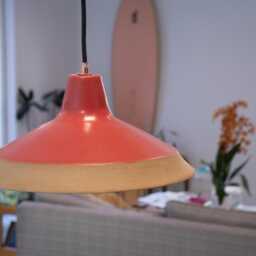 Barn Shade, Pendent Lamp, Ryan Bryant, Lighting, Modern, Mid Century, Century With 12' Cord - thumbnail 2