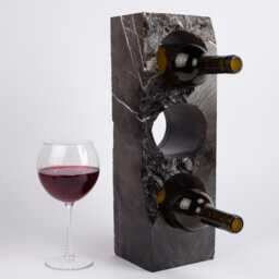 Handmade Marble Wine Bottle Holder Unique Rack