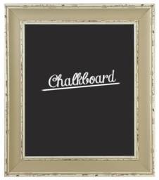 Scandi Clay Framed Chalkboard Wall Hanging Home Decor - thumbnail 1