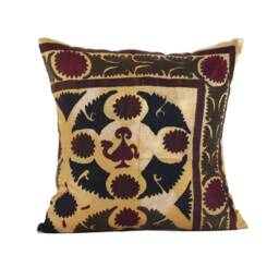 Set Of 4 Pcs, Suzani Pillow Cover, Uzbek Pillow, 20.08 - thumbnail 3
