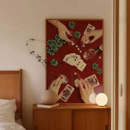 Casino Night Poster, Poker Table Wall Art, Card Game Print - thumbnail 3
