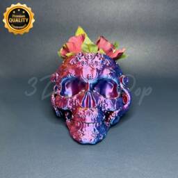 Octopus Skull Planter Sea Theme Decor - thumbnail 3