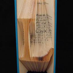 L Monograms Letters Alphabets Characters Folded-Book Art Sculpture - thumbnail 3