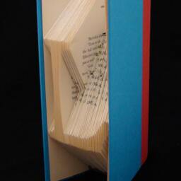 L Monograms Letters Alphabets Characters Folded-Book Art Sculpture - thumbnail 2