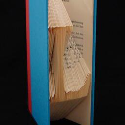 L Monograms Letters Alphabets Characters Folded-Book Art Sculpture - thumbnail 4