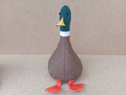 Cool Canard Doorstop/Bookend. Mallard Duck Male With Or Without Bow Tie - Flat Packed Wedding Gift Anniversary Couples - thumbnail 1