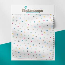 Colourful Spots Roller Blind, Children's Made To Measure, Pattern Spotty Nursery Blind - thumbnail 2